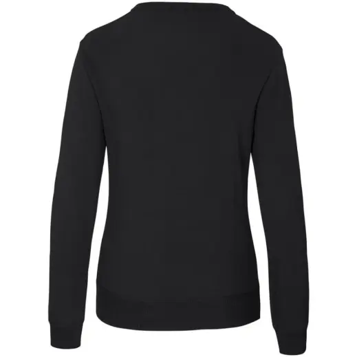 Ladies Long Sleeve Meta Low Pill Jersey Black Back